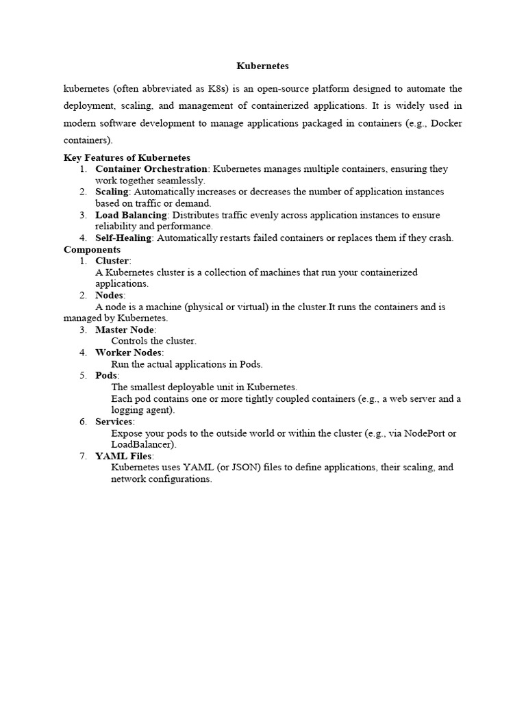 Kuber Net Es | PDF