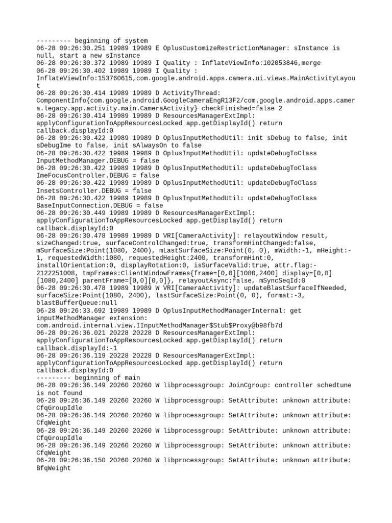 Log Cat 1751082996133 | PDF | Computing | Computer Programming