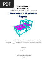 Structural Design Report for 3-Storey Building | PDF | Concrete ...
