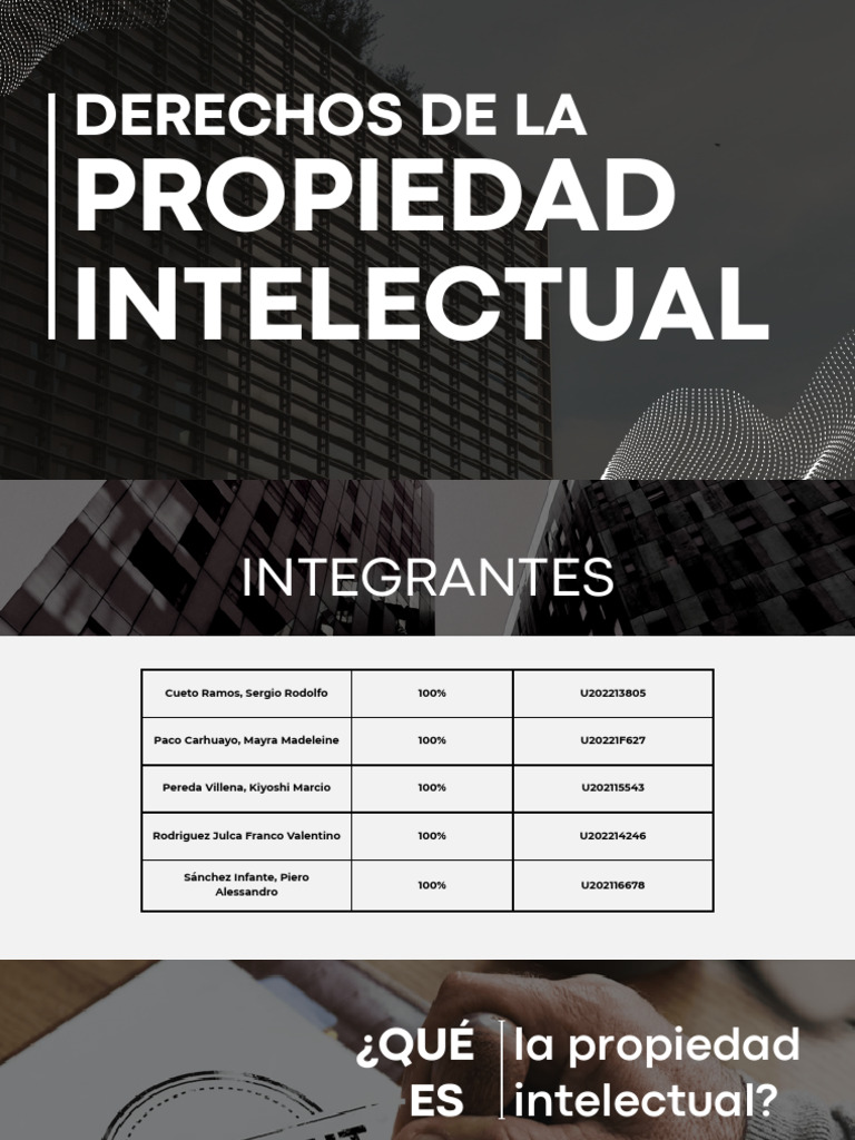 Importancia de la Propiedad Intelectual en el Comercio | PDF | Patentar ...