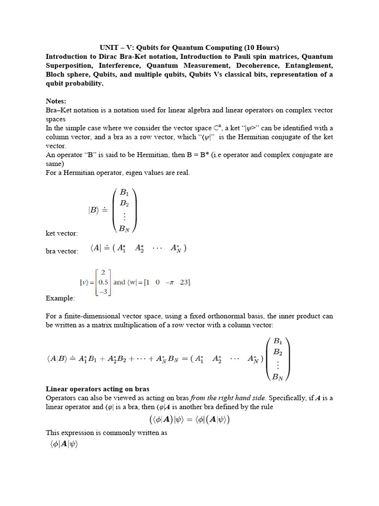Unit-1 Study Material | PDF | Matrix (Mathematics) | Applied Mathematics