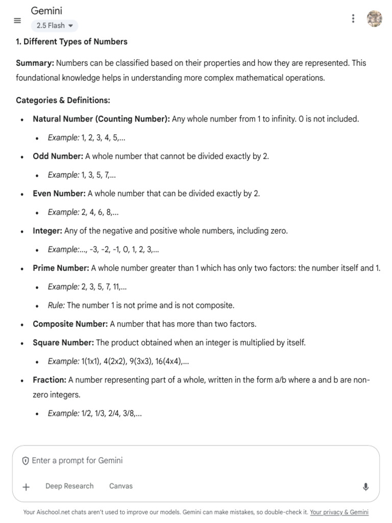 Understanding Number Types | PDF