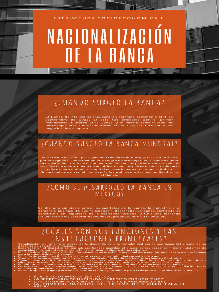 Nacionalización de La Banca | PDF | Bancos | Dinero