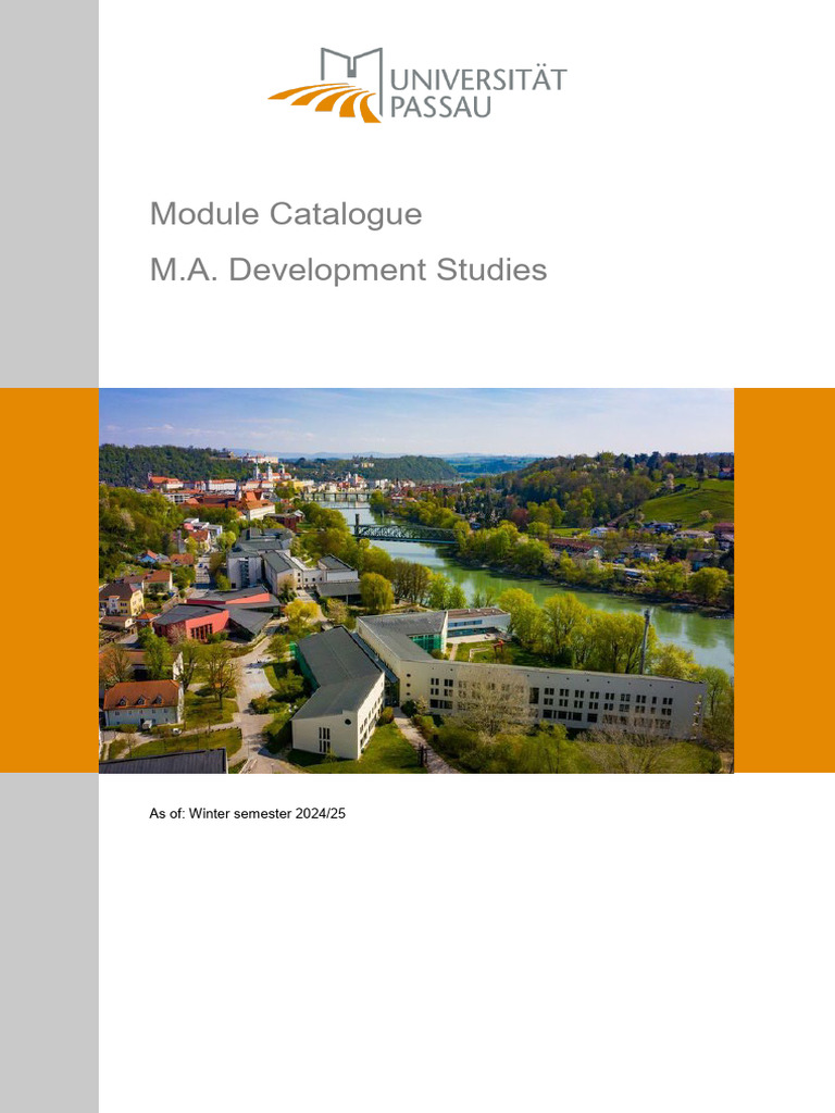 MA DEV Aktuell | PDF | Statistics | Econometrics