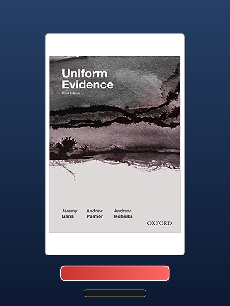 Uniform Evidence 3rd Edition Test Bank Available Instantly | PDF ...