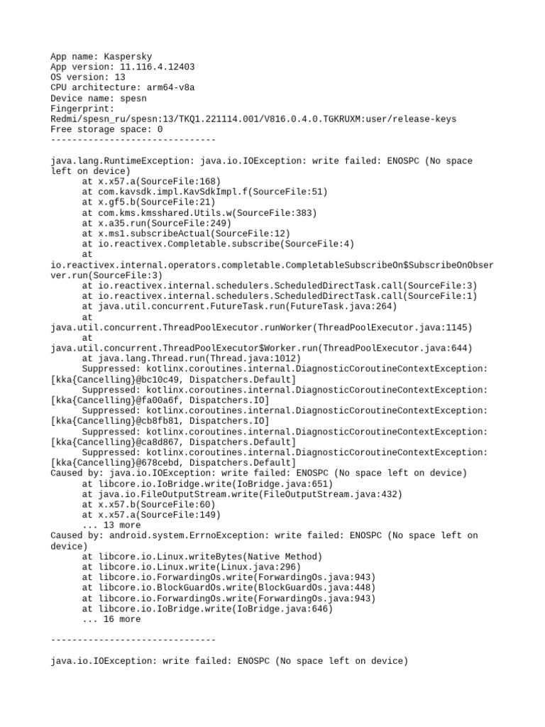 Stack Trace 2025.07.09 18-58-17.652 | PDF | System Software | Computer ...