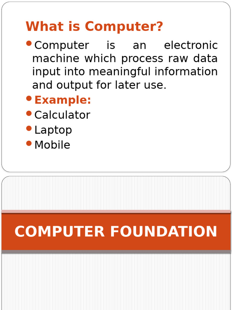 L1 (What Is Computer and Window) | PDF