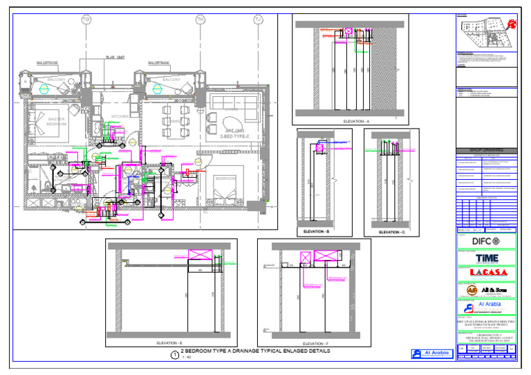 2-Bedroom Type A Interior Elevations | PDF | Civil Engineering ...