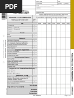 Revised Humpty Dumpty Fall Scale | PDF | Sensitivity And Specificity | Risk