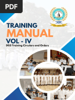 DGS Training Circulars Overview 2024 | PDF