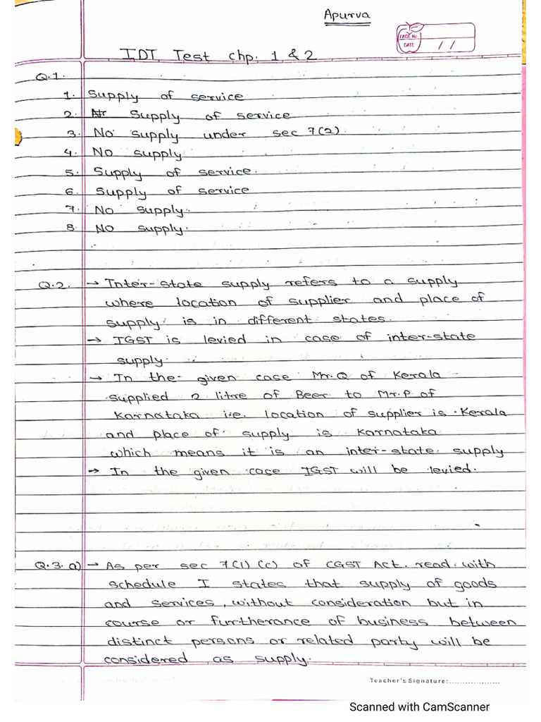 Idt Test 1 | PDF