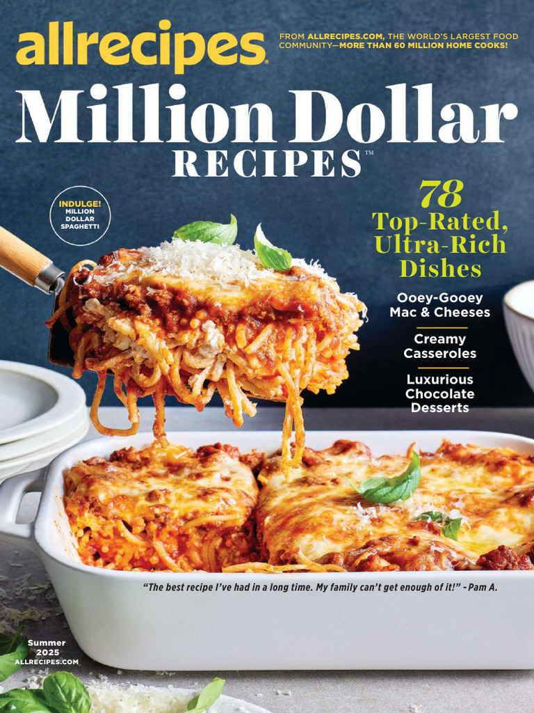 Allrecipes Million Dollar Recipes - Summer 2025 USA | PDF | Coleslaw ...
