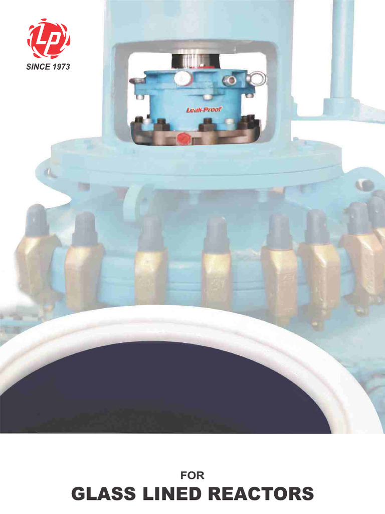 Glass Lined Reactor Seal Solutions | PDF | Bearing (Mechanical) | Screw