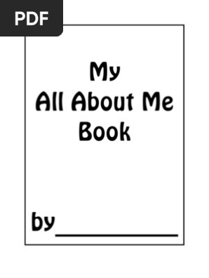 All About Me Book