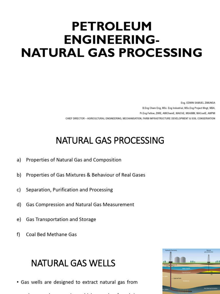 Natural Gas Processing Overview | PDF | Natural Gas | Natural Gas ...