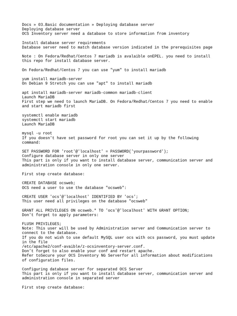 Docs 03.basic Documentation Dep | PDF | Apache Http Server | Android ...