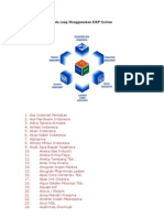 Perusahaan Di Indonesia Yang Menggunakan ERP System