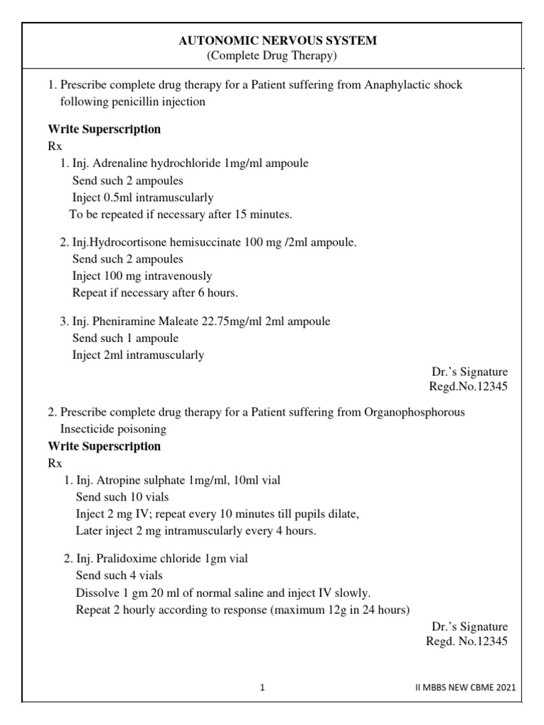 Prescription Writting 231213 191037 | PDF | Medical Prescription ...
