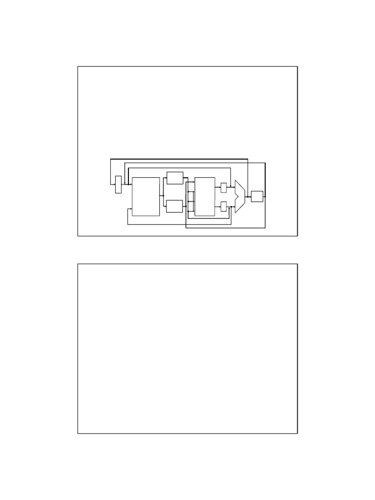 Multicycle Datapath and Control Overview | PDF | Input/Output ...