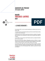 Dossier Presse // musée Toulouse-Lautrec