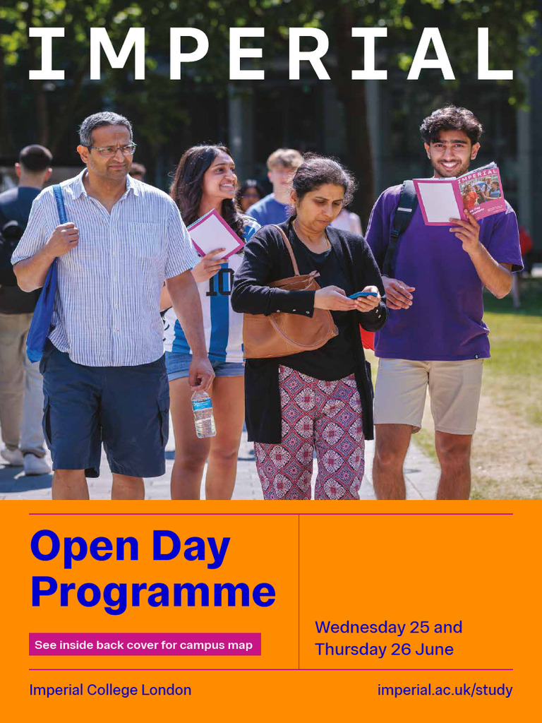 Imperial College Open Day 2025 Guide | PDF | Engineering | Science