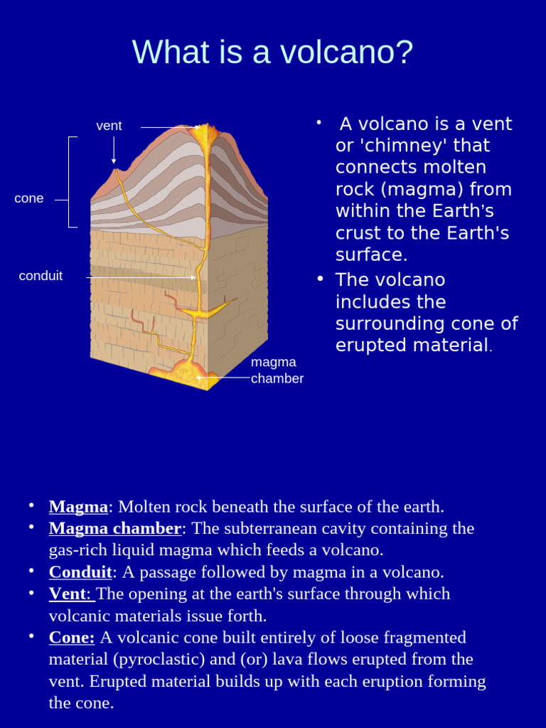 3 Chapter Volcanoes | PDF | Volcano | Types Of Volcanic Eruptions
