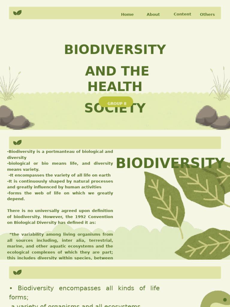 Understanding Biodiversity and Its Importance | PDF | Ecosystem ...