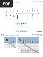 Sounder Train Schedule: Lakewood to Seattle | PDF | Rail Transport ...