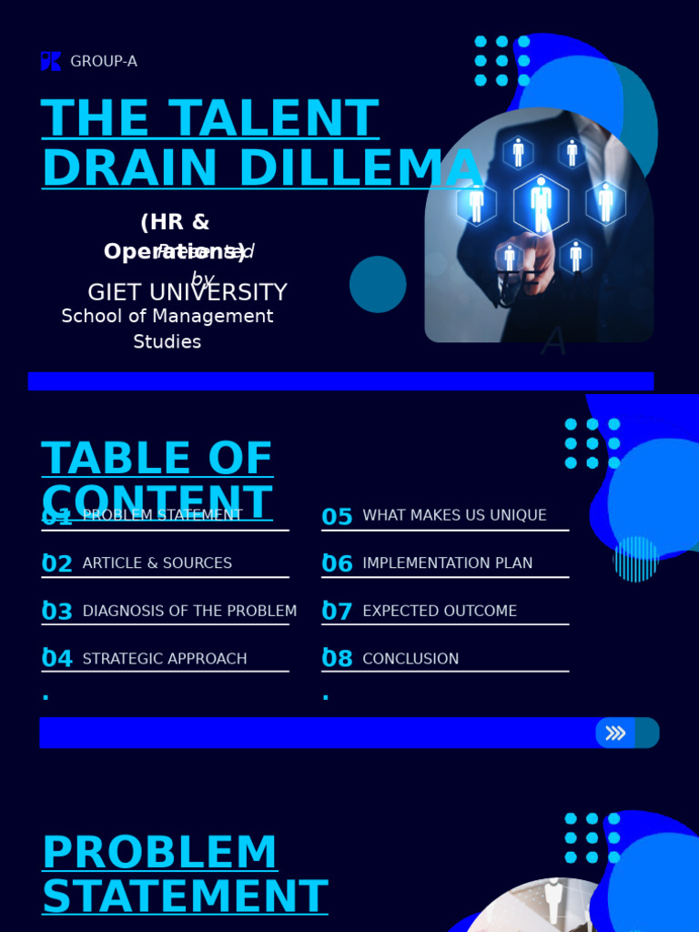 The Talent Drain Dillema | PDF | Employee Retention | Industrial ...