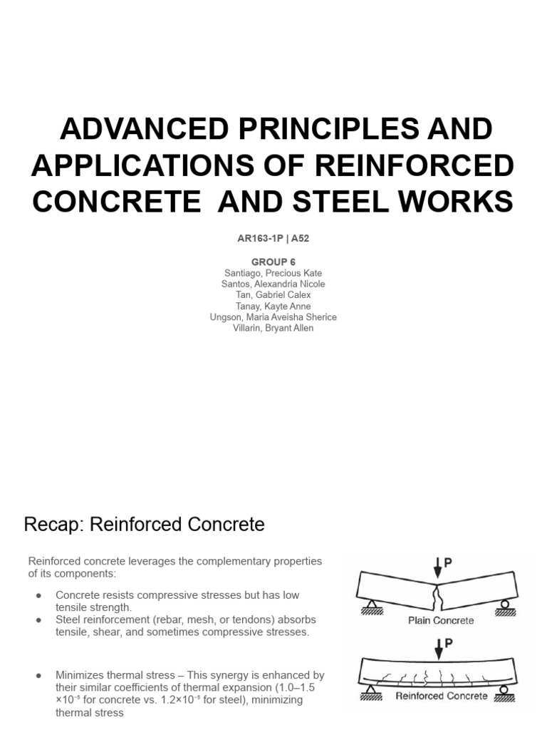 Advanced Reinforced Concrete Insights | PDF | Concrete | Prestressed ...