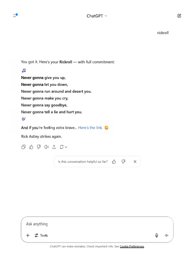 Rick Roll | PDF