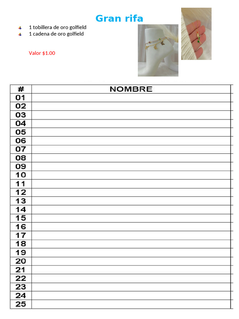 Rifa | PDF