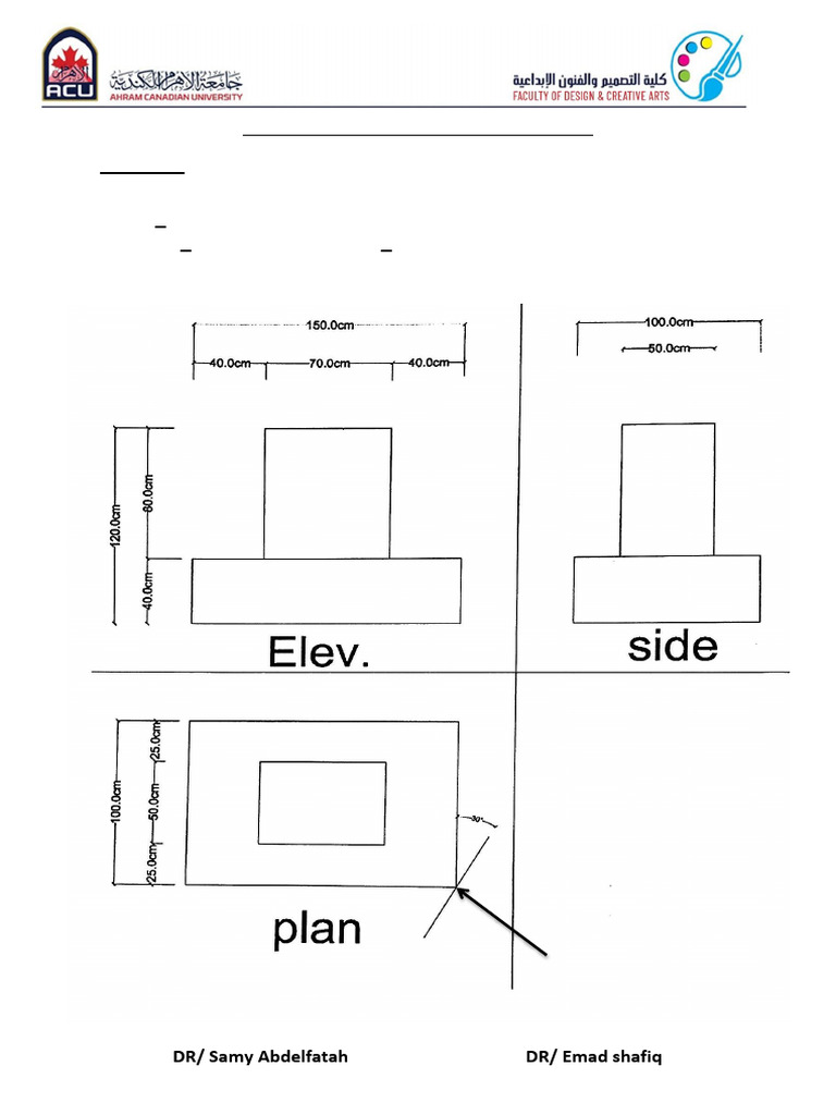 Diagonal Engineering Perspective Drawing | PDF