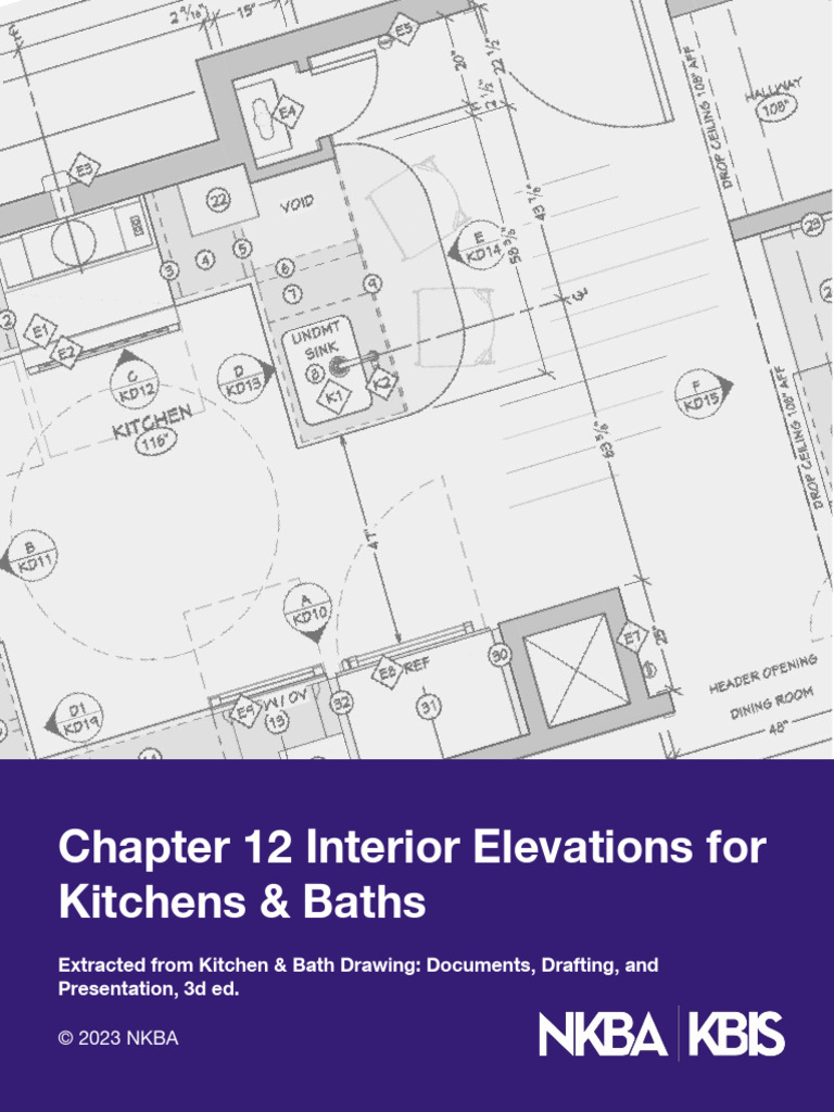 Kitchen & Bath Interior Elevation Guide | PDF | Cabinetry