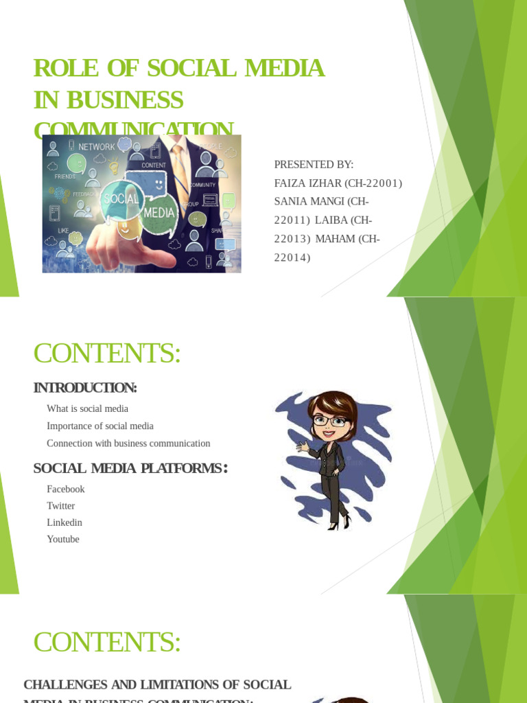 Role of Social Media New | PDF | Social Media | Popular Culture & Media ...