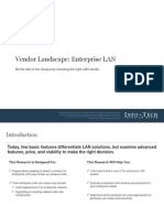 Enterprise LAN Vendor Landscape
