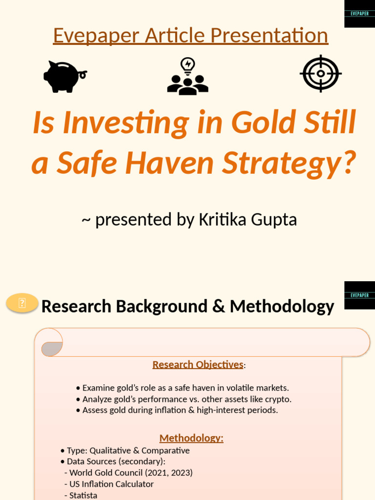 Gold Safe Haven Presentation | PDF