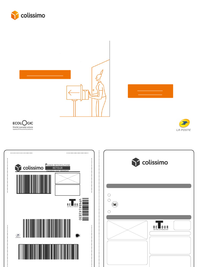 Retour Colissimo : Guide et Formulaire | PDF