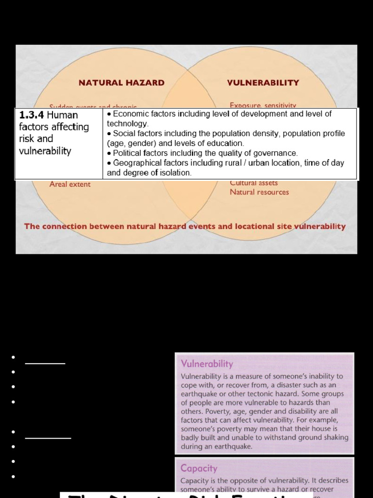 Human Factors Affecting Risk and Vulnerability | PDF | Hazards | Risk
