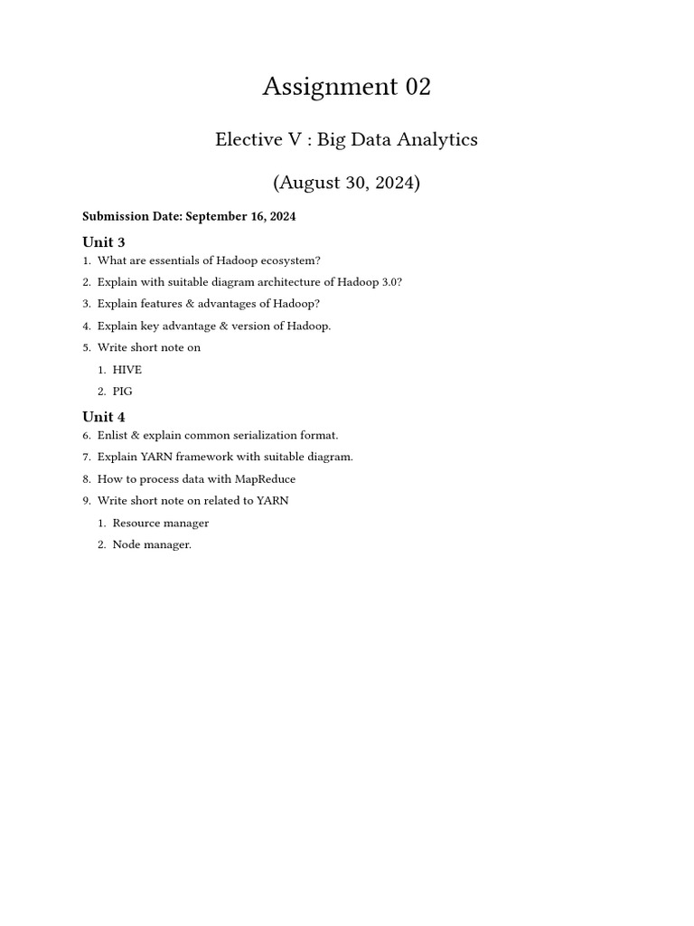 Assignment 02 | PDF