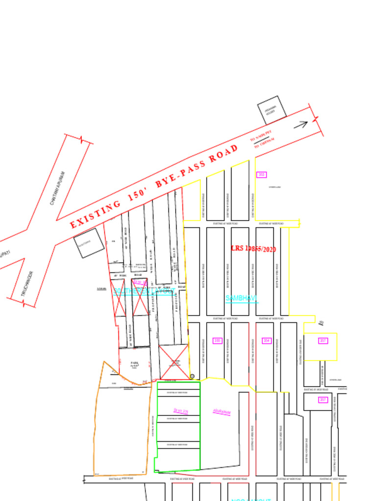 Existing and Proposed Road Layouts | PDF