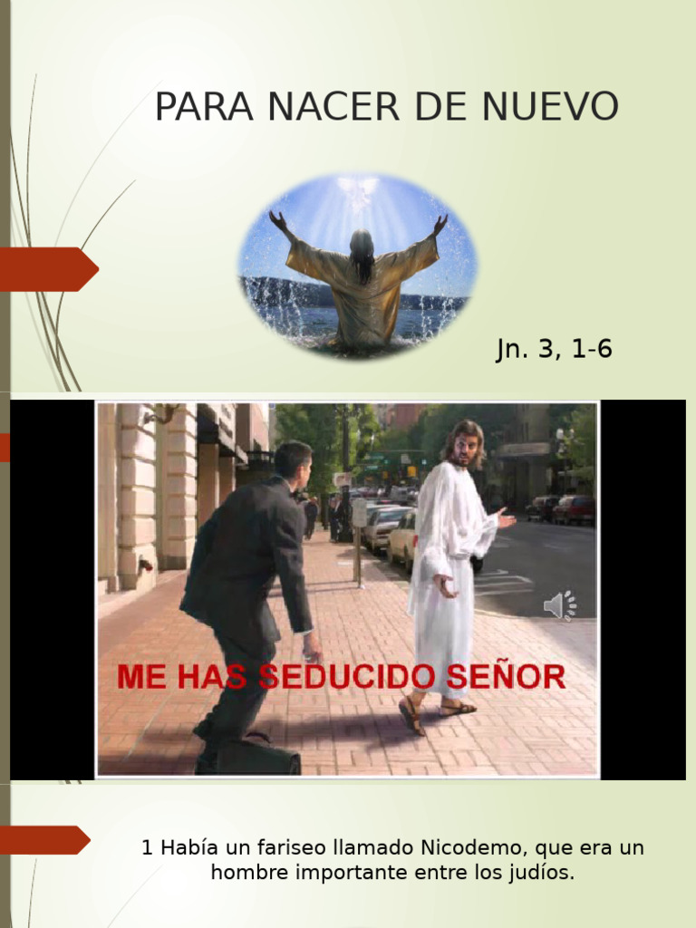 Para Nacer de Nuevo | PDF