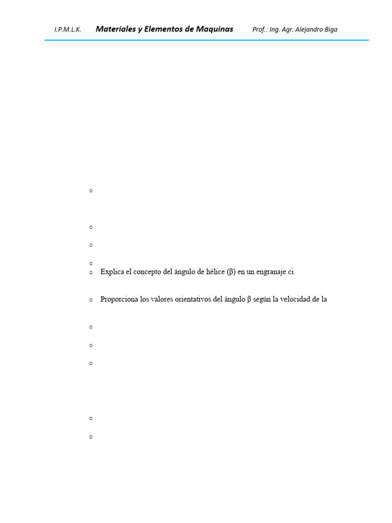 Trabajo Práctico Engranajes | PDF | Engranaje | Ingeniería mecánica