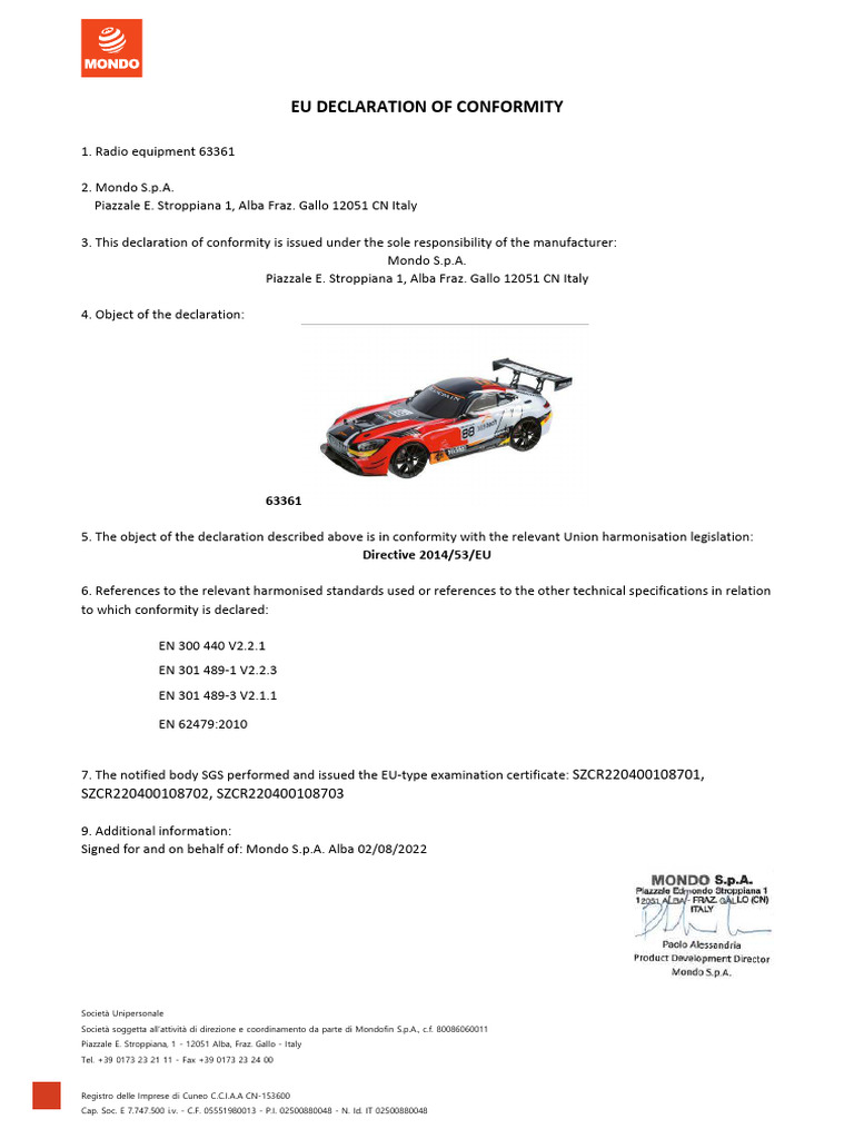 RED Declaration-1 | PDF