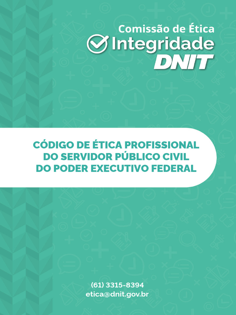 Código de Ética do Servidor Público Federal | PDF | Administração ...