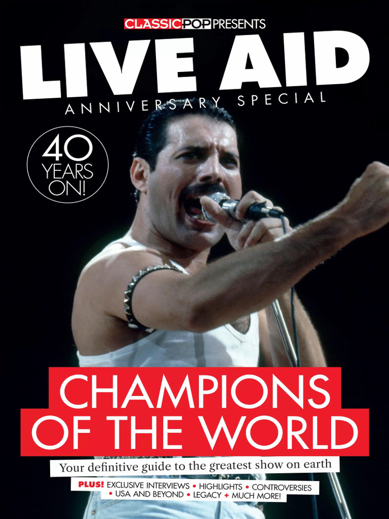 Classic Pop Presents - Issue 39 Live Aid 2025 | PDF