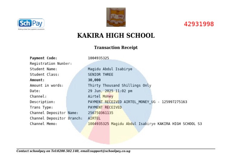 Trans - Reciept 2025 07 08 - 07 - 34 PM | PDF