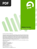 Download Ableton Live Intro Manual En by Gilberto Silva SN88752978 doc pdf