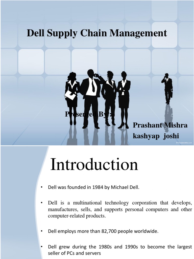 Dell Supply Chain Management PDF Dell Inventory