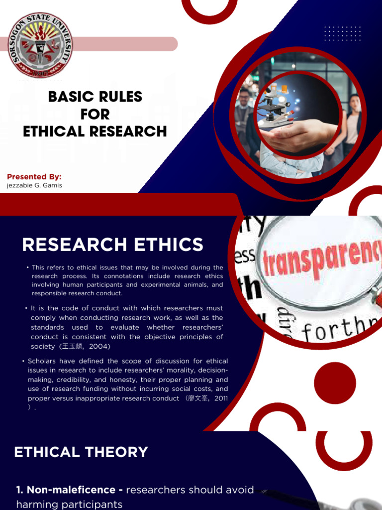 Ethical Guidelines for Research Conduct | PDF | Medical Ethics ...